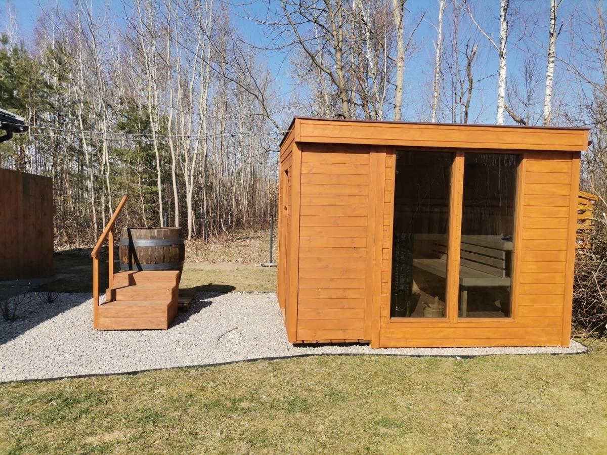 Dziki Zakatek Piskornia Dom Z Sauna Dış mekan fotoğraf