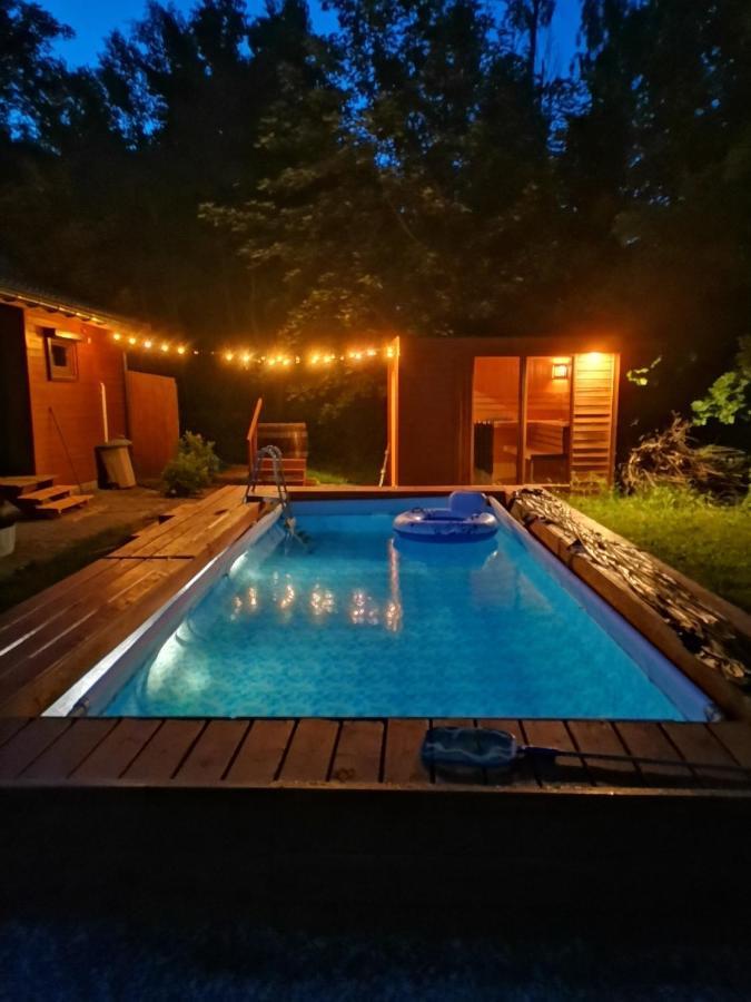 Dziki Zakatek Piskornia Dom Z Sauna Dış mekan fotoğraf