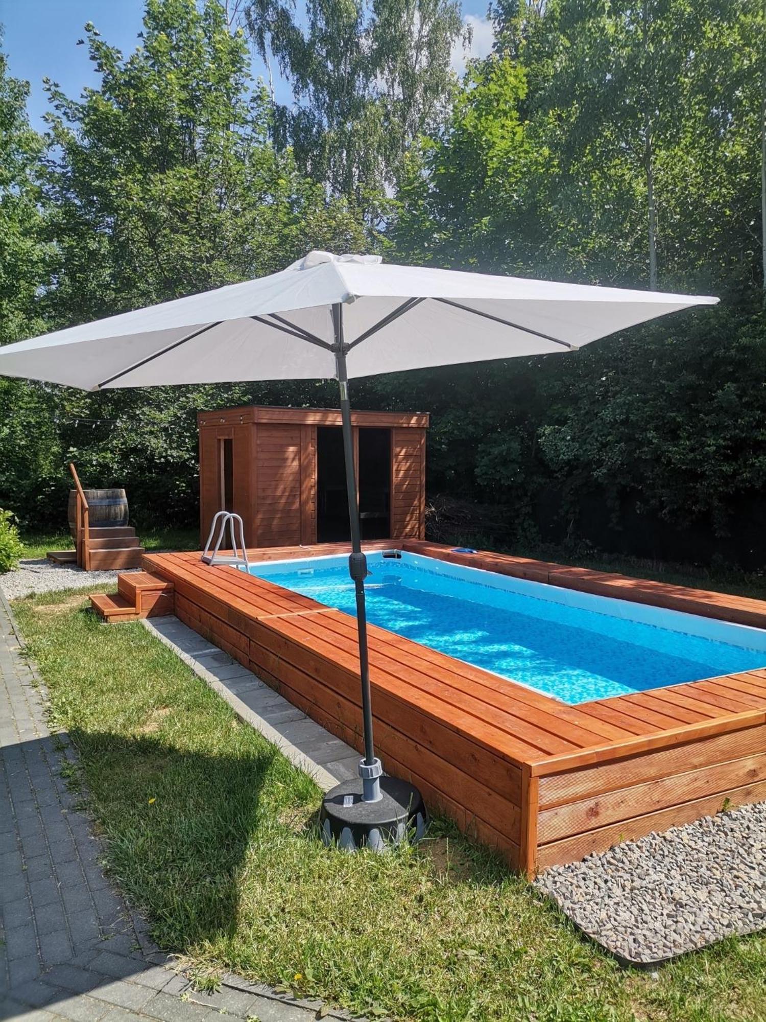 Dziki Zakatek Piskornia Dom Z Sauna Dış mekan fotoğraf